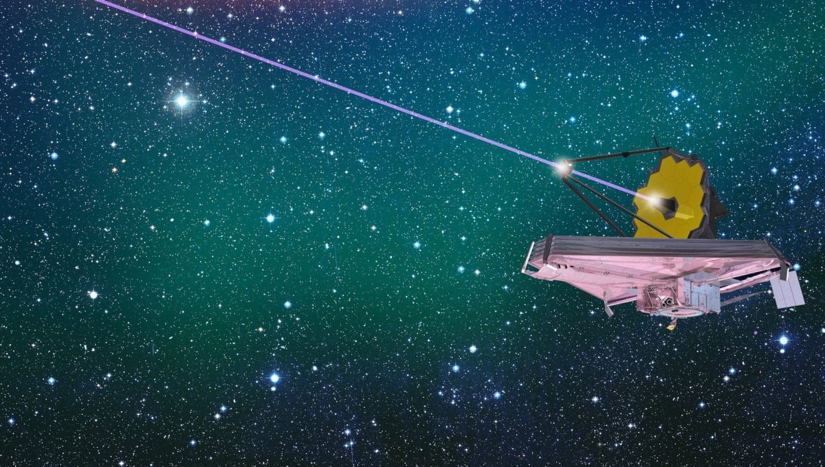 telescope James Webb dans l'espace