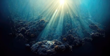 Il récupère la chaleur du soleil dans la mer