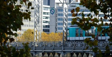 Un métro de la RATP.