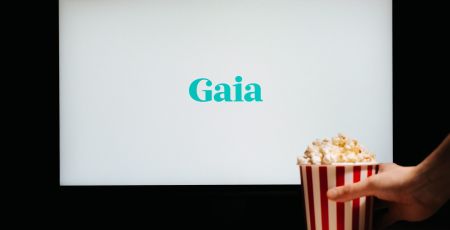 écran de l'appli GAIA STREAMING
