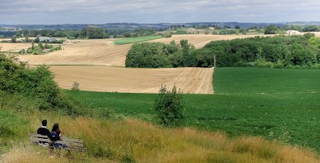 paysage de campagne valloné