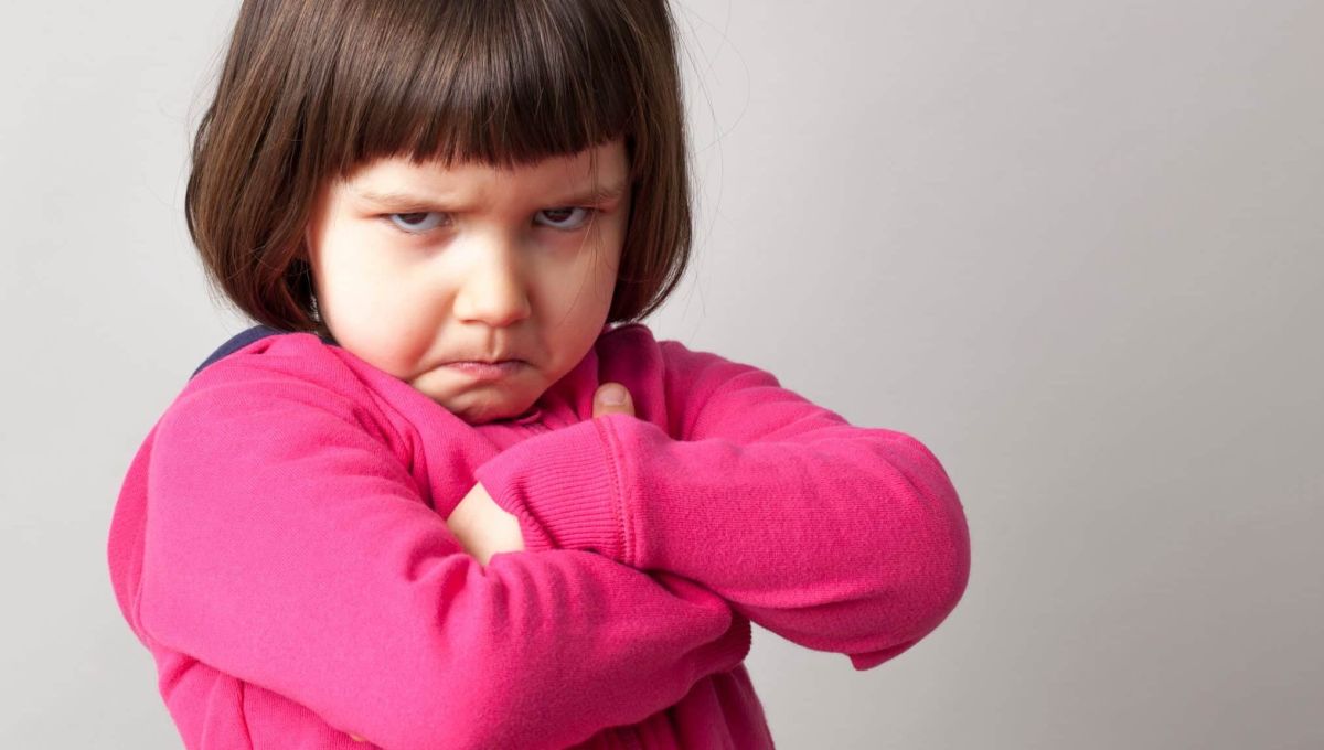 Image représentant une petite fille frustrée