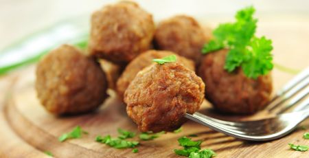 Illustration d'un plat de boulette.