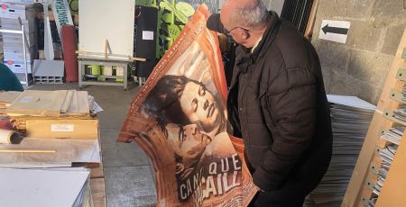 collectionneur affiches cinéma
