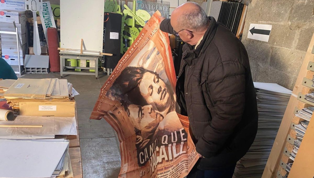 collectionneur affiches cinéma