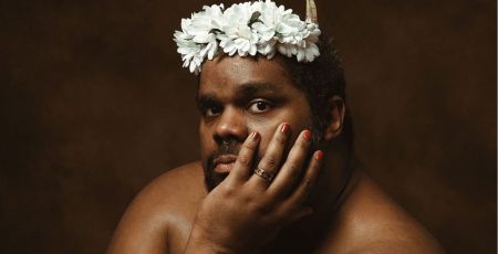 David mannequin grande taille avec fleurs