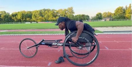 David Séjor fauteuil jeux paralympiques