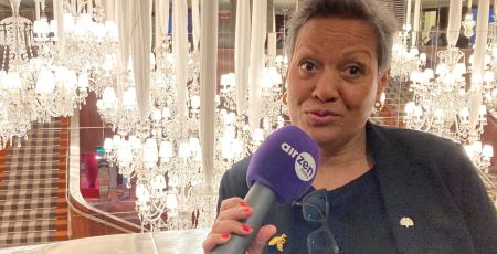 Cécile Evrard Mkavavo. Photo Gilles André/AirZen Radio