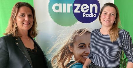 Cindy Dauvin et Cécile Cochois. Photo Gilles André/AirZen Radio