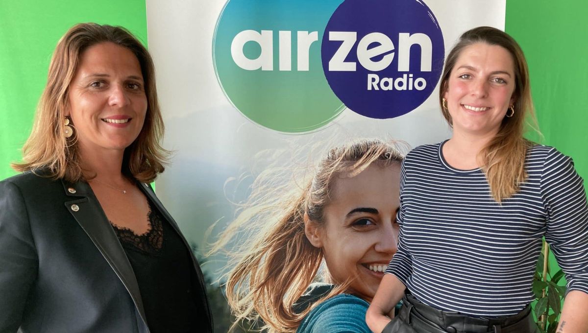 Cindy Dauvin et Cécile Cochois. Photo Gilles André/AirZen Radio