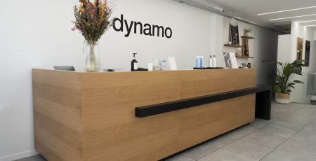 L'accueil du studio Dynamo Bordeaux