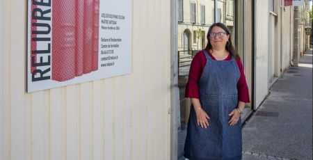 Delphine Dejean : le livre dans la peau