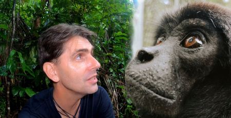 Chanee et un gibbon de Kloss