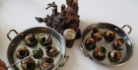 Un plat d'escargot