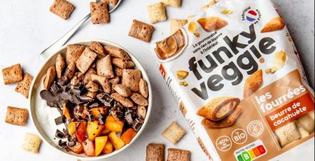 céréales de la marque Funky Veggie
