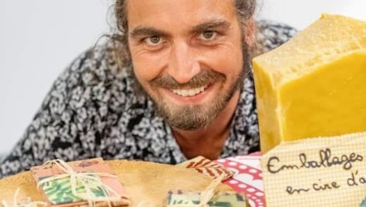 l'abeille qui emballe