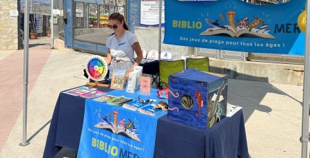Côte-d’Azur : découvrir le monde marin avec le stand mobile BiblioMer