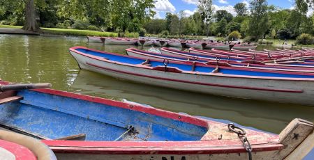 Lac Daumesnil barque bois de Vincennes sorties
