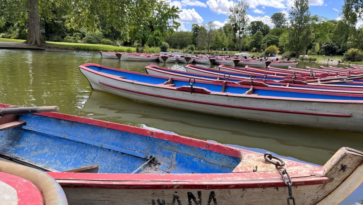 Lac Daumesnil barque bois de Vincennes sorties
