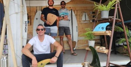 Nomad’s surfing : des planches biosourcées pour protéger l’océan
