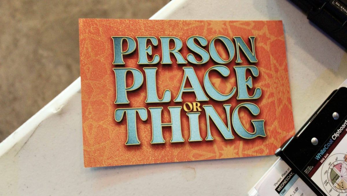 people place or thing tournage