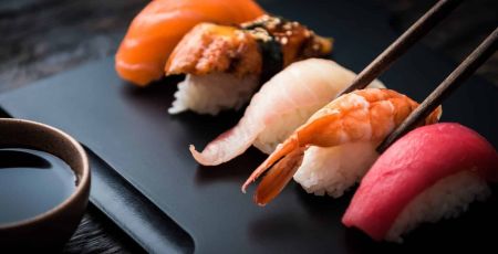 Les sushis plat typiquement japonais