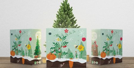 Le calendrier de l'avent de Dr Jonquille et Mister Ail