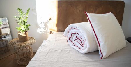 Couette et oreiller de la marque Loulenn