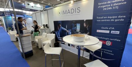 Le stand d'Imadis à Paris