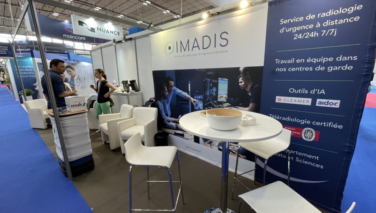 Le stand d'Imadis à Paris