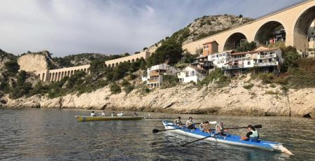Avi Sourire, l'aviron en mer