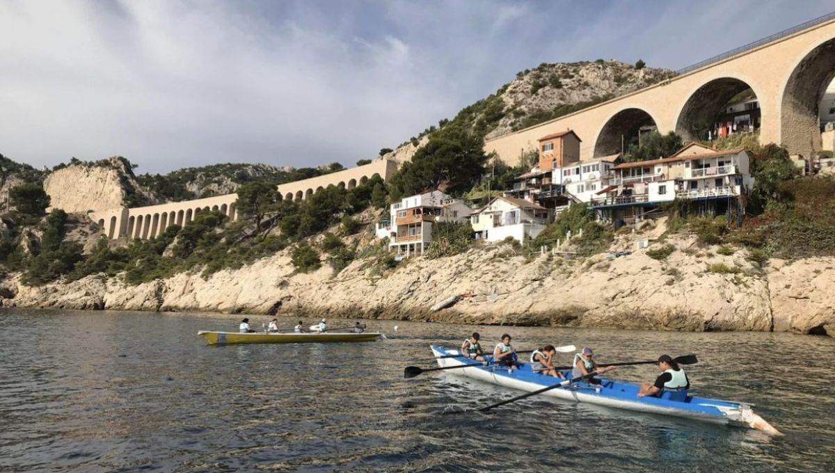 Avi Sourire, l'aviron en mer