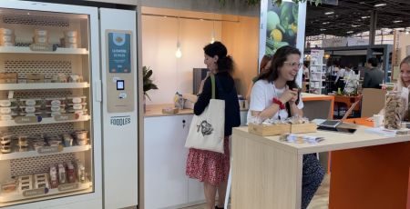 Le frigo/cantine intelligent de Foodles