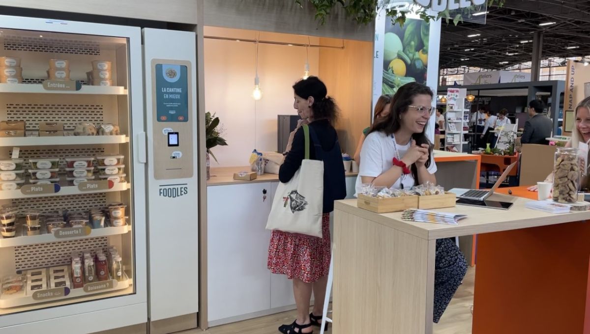 Le frigo/cantine intelligent de Foodles