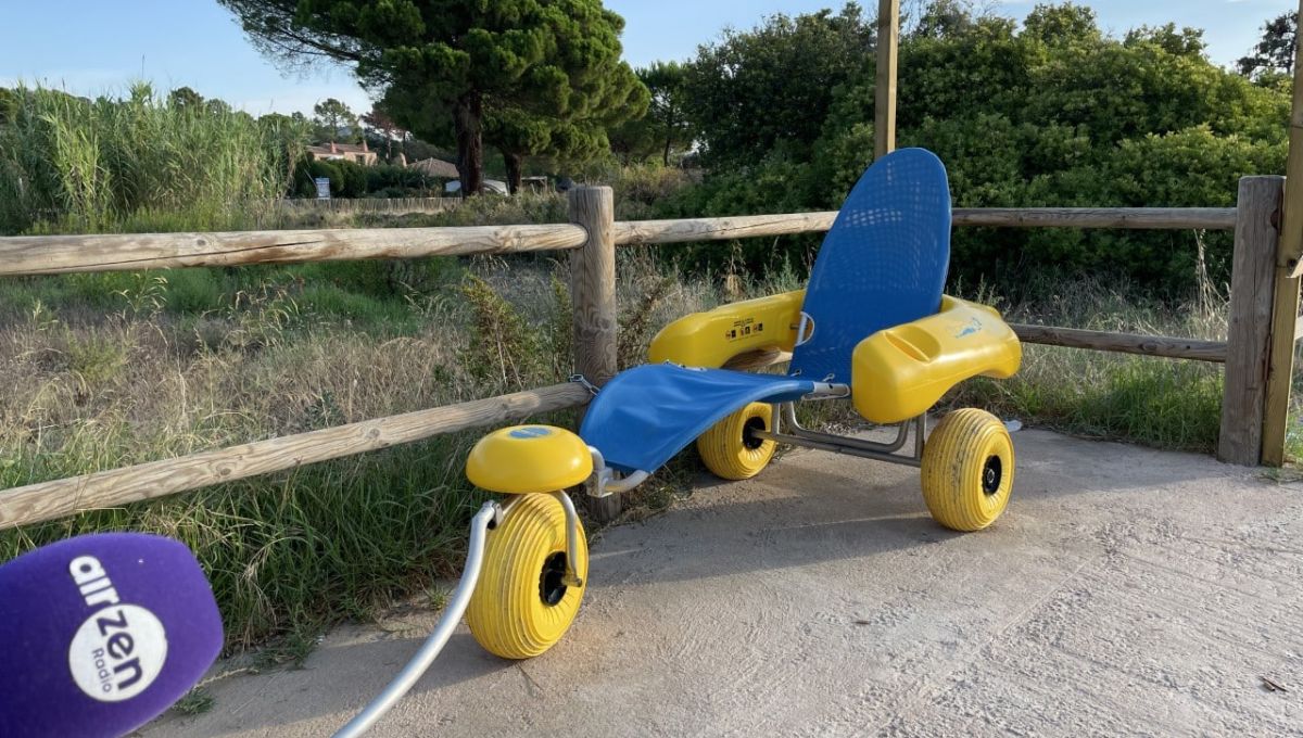 La plage inclusive pour permettre aux handicapés un accès plus simple
