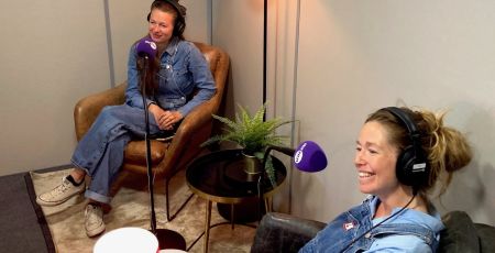 Les frangines en studio à AirZen radio interview