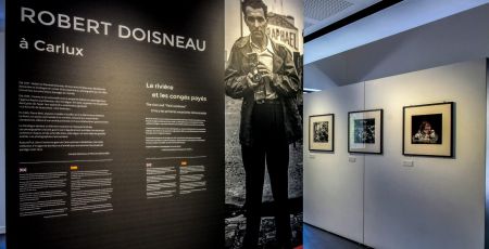 Exposition permanente Robert Doisneau à l’ancienne gare de Carlux