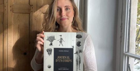 Marion et son livre inspirant