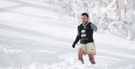 Corse, Bastien Caraccioli au col de Verghju