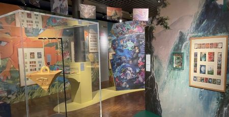 Au musée de la carte à jouer à Issy l'exposition Magic Pokemon et Co