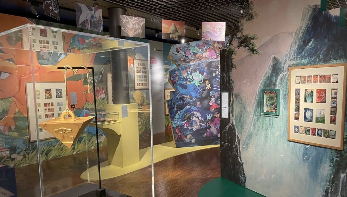 Au musée de la carte à jouer à Issy l'exposition Magic Pokemon et Co