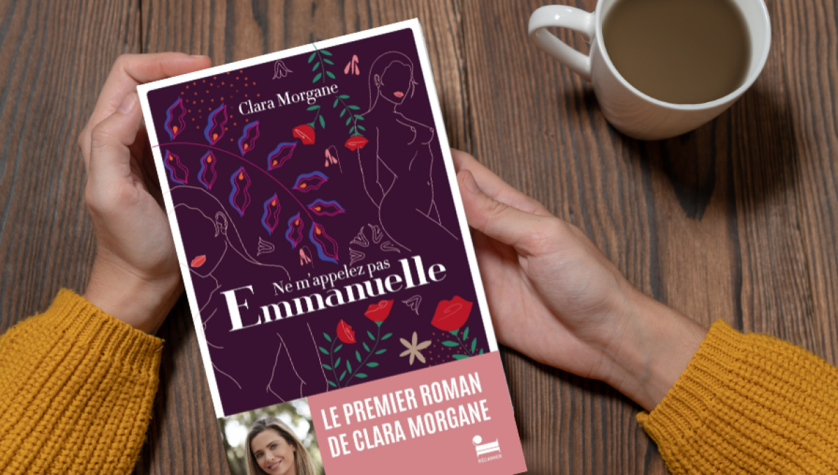 Couverte du livre de Clara Morgane "Ne m'appelez plus Emmanuelle"