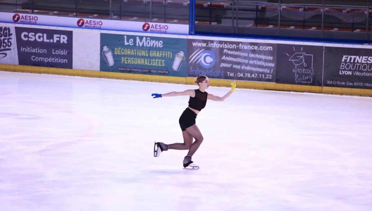 Ninon danse sur glace championnats