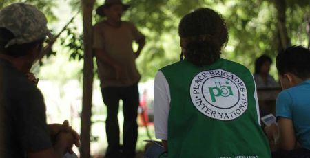 PBI ONG droits de l'homme Honduras défenseurs paix