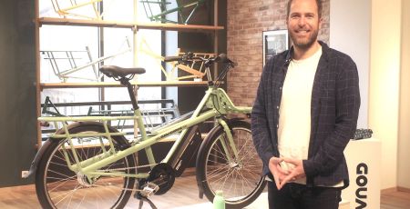 Benoit Maurin, co-fondateur de la marque de vélo Jean Fourche.