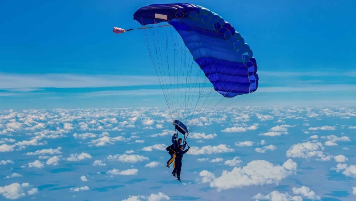 Saut en parachute