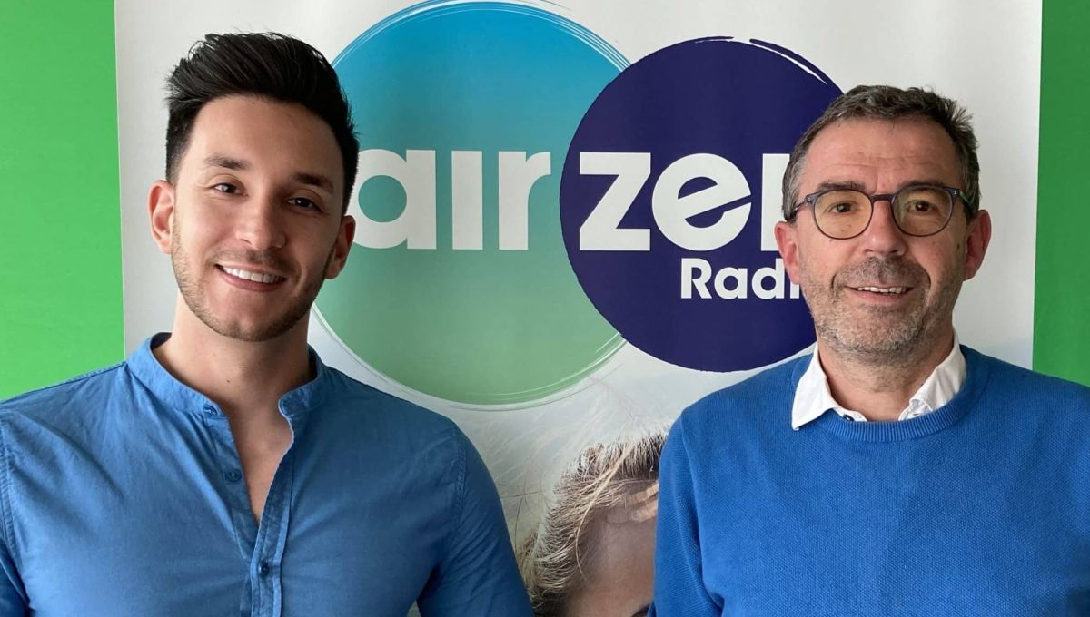Kevin Bouchareb  et Gilles André. Photo AirZen Radio