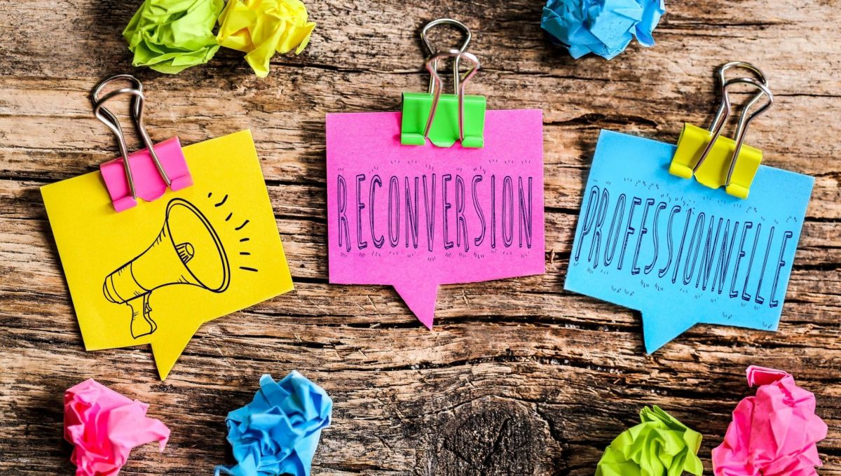 Post-its parlant de reconversion