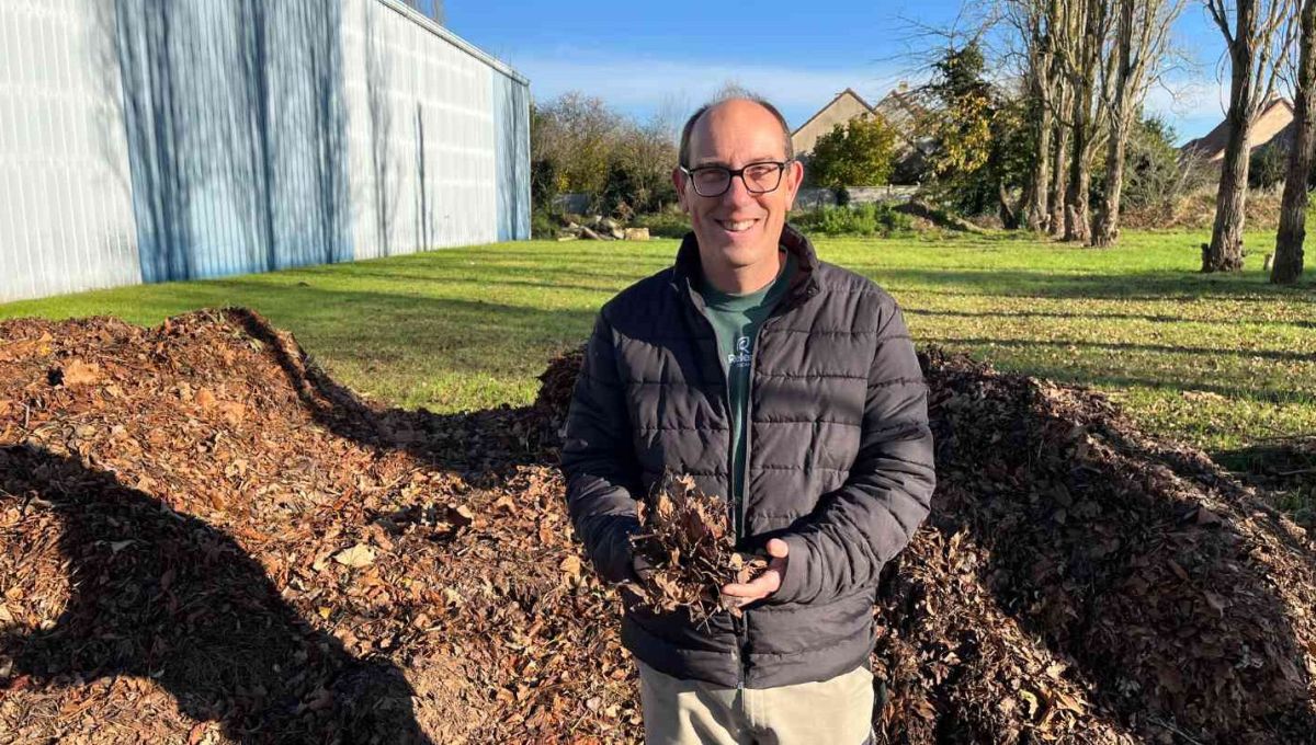 En France, on recycle des feuilles mortes et c’est une première mondiale !