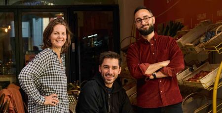 Les associés du projet Les Récoltants à Bordeaux.